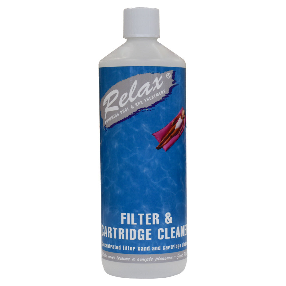 1 Litre Relax Pool Filter & Cartridge Cleaner