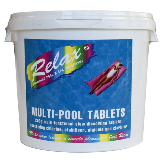 5kg Relax Pool Multi Pool Tablets