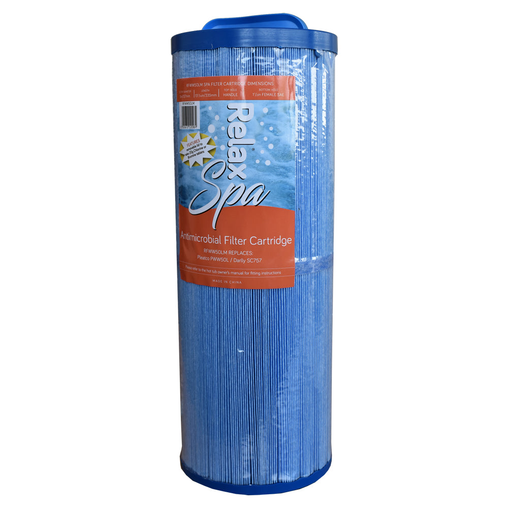 Relax Spa Filter Cartridge Antimicrobial - PWW50L - POD