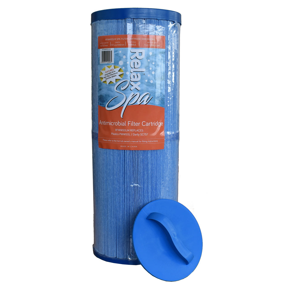 Relax Spa Filter Cartridge Antimicrobial - PWW50L - POD