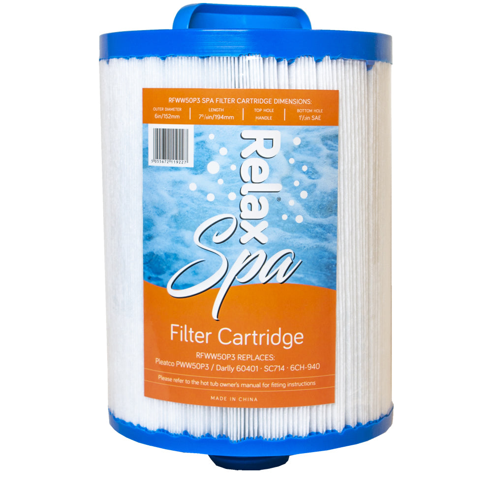 Relax Spa Filter Cartridge - PWW50P3 - POD