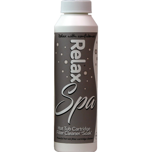 500ml Relax Spa Filter Cartridge Cleaner Soak